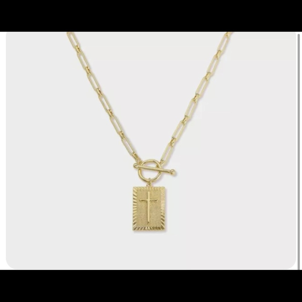 Uncommon James cross necklace